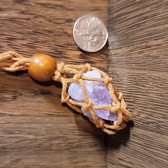 Macrame necklace - Picture 4 of 5